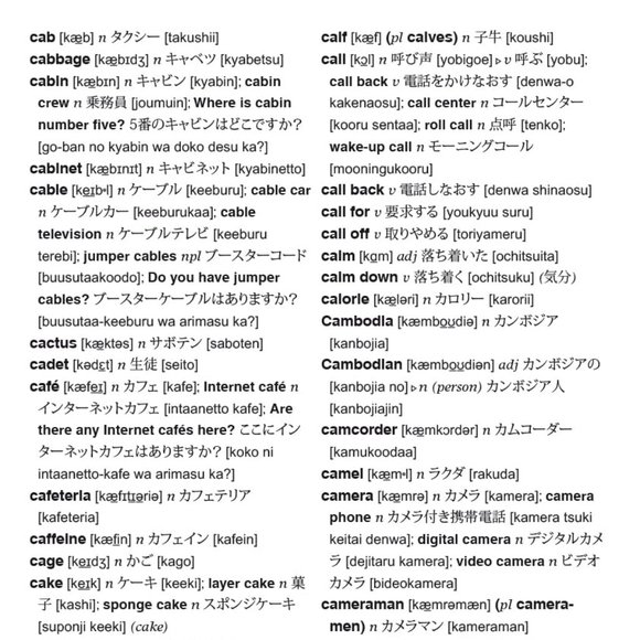 Merriam-Webster's Japanese-English Dictionary and Multilingual Edition Used - Picture 3 of 5